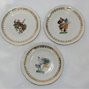 CHODZIEZ Made in Poland 7” porcelain collectible plates Dancers Around the World